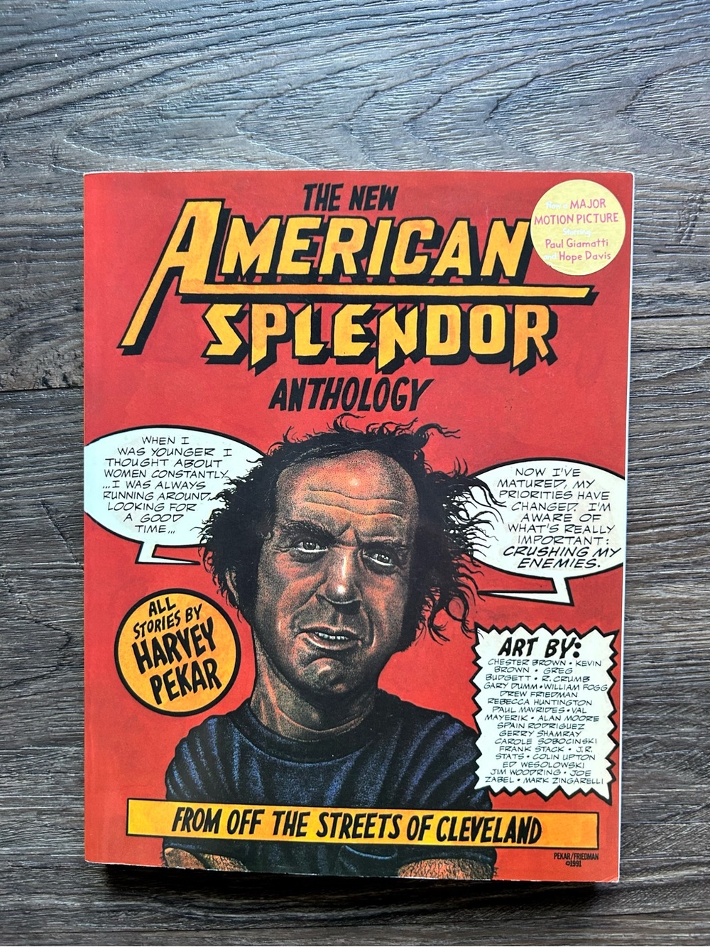 The New American Splendor Anthology - Red Comic Book